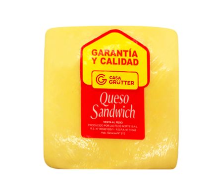 QUESO SANDWICH GRUTTER X KG