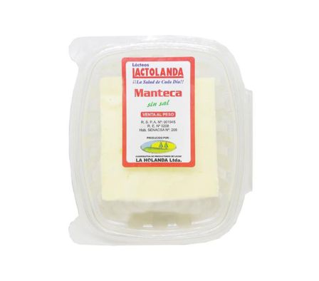 MANTECA LACTOLANDA X KG