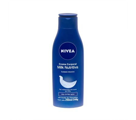 CREMA NIVEA BODY MILK NUTRIT. 250 ML