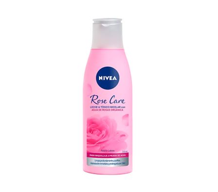 LECHE LIMPIADORA NIVEA ROSE CARE X  200ML (6)