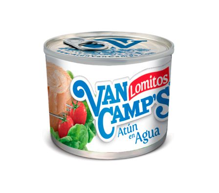 ATUN VAN CAMPS EN AGUA 140 GRS.
