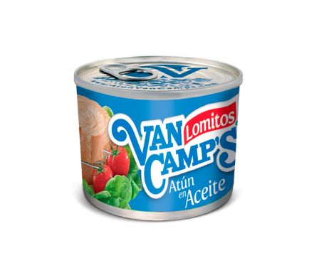 ATUN VAN CAMPS EN ACEITE 140 GRS.