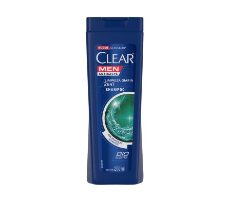 SHAMPOO CLEAR 2 EN 1 DUAL EFFECT 200 ML (12)