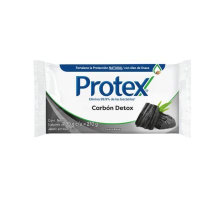 JABON DE TOC. PROTEX CARBON DETOX 3 X90GR
