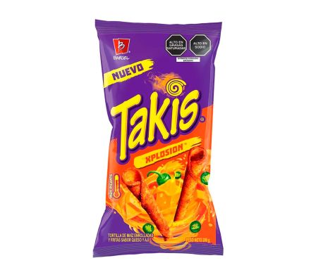 SNACK BARCEL TAKIS FUEGO FLOW BAR EXP 200 GR