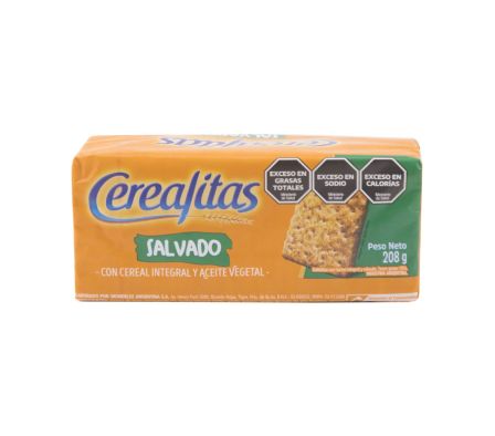 GALLETITA CEREALITAS SALVADO X 208GR (45)