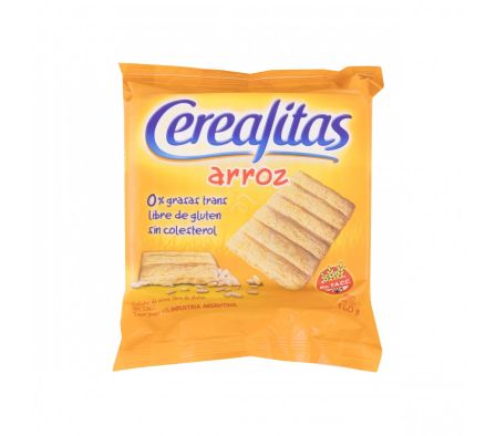 GALLETITA CEREALITAS DE ARROZ X 160GR (24)