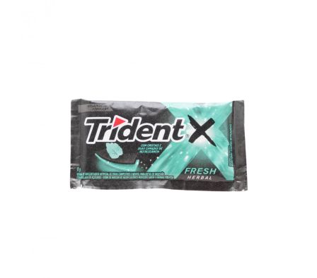 CHICLE TRIDENT HERBAL FRESH 32G (336)