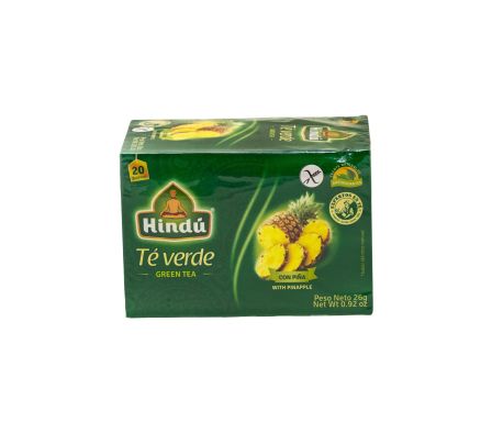 TÉ VERDE CON PIÑA 20 SOBRES (12)