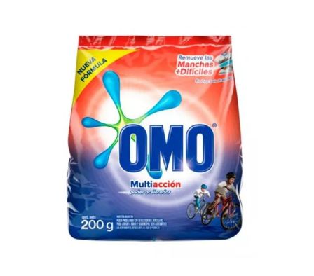 JAB/POLVO OMO MULTIAC PODER ACEL NVO AE 200GRS. (60)