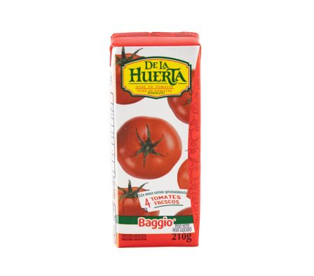 PURE DE TOMATE DE LA HUERTA X 210GR (18)