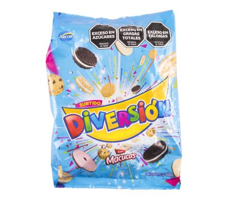 GALLETITA SURTIDO MIX DIVERSION 400 GR.