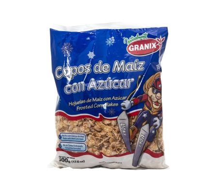 CEREALES COPOS DE MAIZ AZUCARADOS GRANIX 14 X 500G (14)