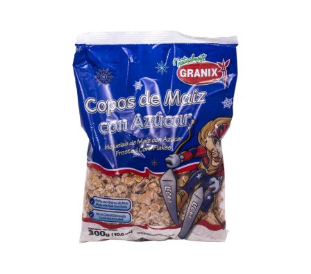 CEREALES COPOS DE MAIZ AZUCARADOS GRANIX .20 X 300G (20)