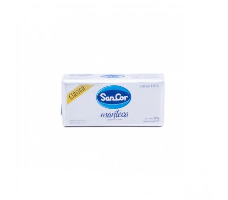 MANTECA SANCOR CLASICA 200 GRS. - CALIDAD EXTRA.