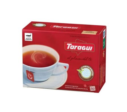 TE NEGRO TARAGUI 50 SAQUITOS 2 GR.