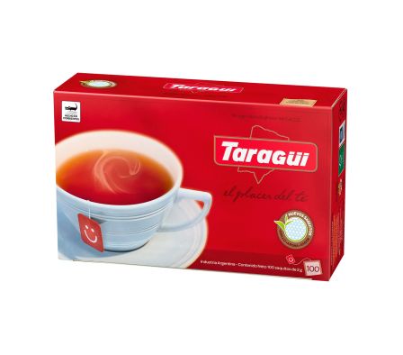 TE NEGRO TARAGUI 100 SAQUITOS 2 GR.