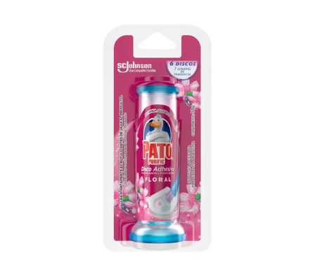 DISCO ADHESIVO PATO ENCANTO FLORAL REPUESTO X 36ML (24)