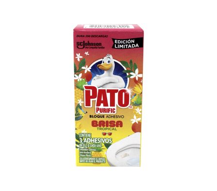 ADHESIVO PATO P/INODORO BRISA TROPICAL X 30GR (24)