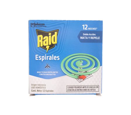 ESPIRAL RAID X 12 UN.