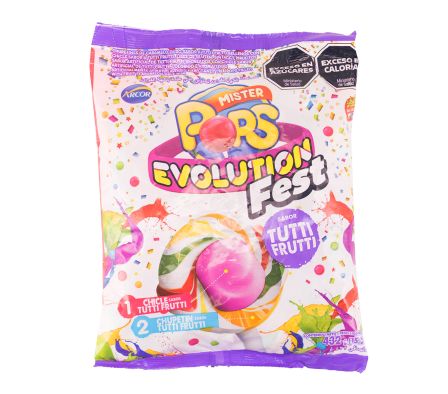 CHUPETIN MR POPS EVOLUTION FEST 24X18GR (12)