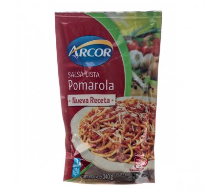SALSA POMAROLA ARCOR DP 340 GR (24)