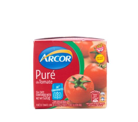 PURE DE TOMATE ARCOR X 530GR (12)