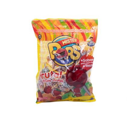 CHUPETIN MISTER POPS FRUTAL 50