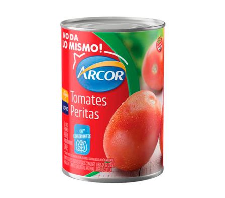TOMATE CUBETEADO ARCOR LATA X 400GR (24)
