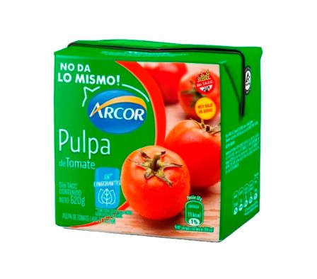 PULPA DE TOMATE ARCOR SUAVE X 520GR (12)