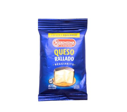 QUESO RALLADO LA SERENISIMA 120 GR