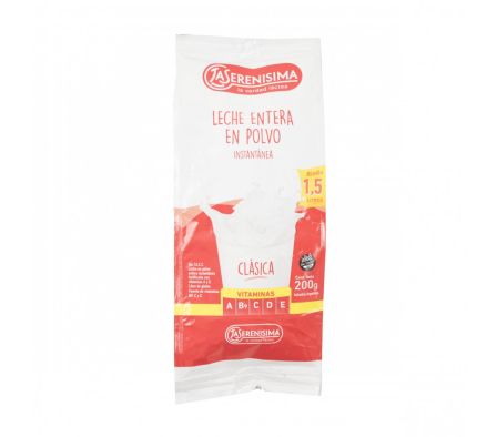 LECHE E/POLVO LA SERENISIMA ENTERA BOLSA 200  GR