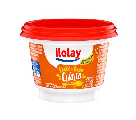 DULCE DE LECHE ILOLAY X 200GR (24)
