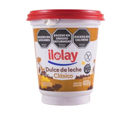 DULCE DE LECHE ILOLAY X 400GR (24)