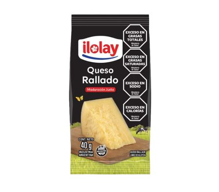 QUESO RALLADO ILOLAY X 40GR (120)