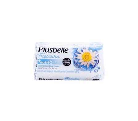 JABON DE TOC. PLUSBELLE FRESCURA INTENSA X 120GR (81)