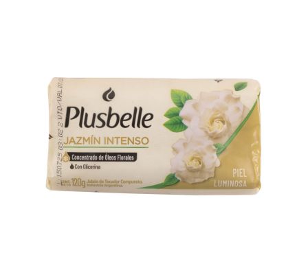 JABON DE TOC. PLUSBELLE JAZMIN INTENSO X 120GR (81)