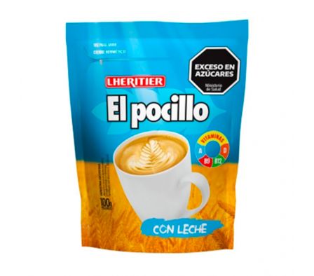 MALTA EL POCILLO C/LECHE 100G (12)