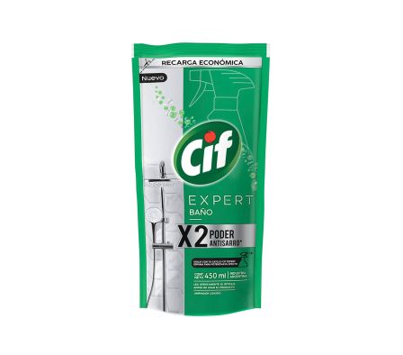 LIMPIADOR LIQ. CIF BAÑO BIODEGRADABLE 450ML (15)