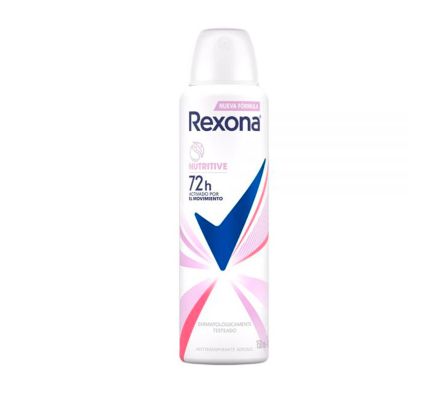 DESODO. REXONA AER. AP NUTRITIVE 89GR/150ML (12)