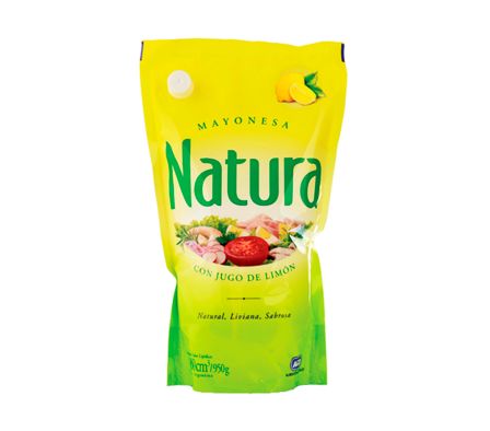 MAYONESA NATURA SACHET 1000CC