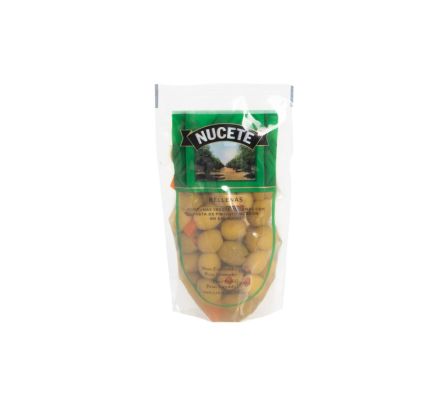 ACEITUNAS NUCETE RELLENAS SACHET 30X180G