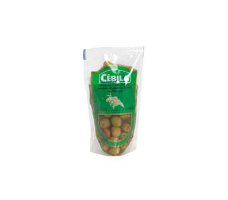 ACEITUNAS VERDES CEBILLA RELL. 180 GRS. (30)SACHET