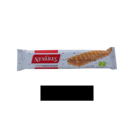 OBLEA TURRON NEVARES RELL.PASTA MANI 50X 25G
