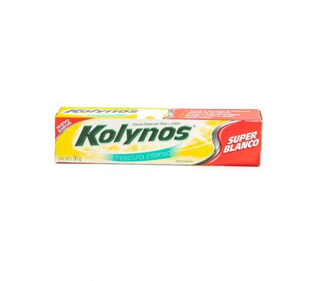 CREMA DENTAL KOLYNOS SUPER BLANCO 90 GRS.(72)
