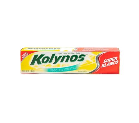 CREMA DENTAL KOLYNOS SUPER BCO.180 GRS.(48)