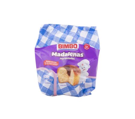 MADALENAS BIMBO MARMOLADAS X 250 GR (12)