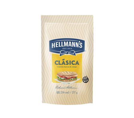 MAYONESA HELLMANN´S S/TACC DOYPACK 237GR (12)