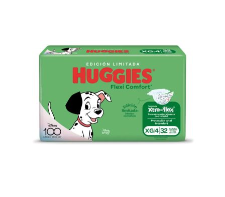 PAÑAL HUGGIES FLEX COMFORT XG JUMBO X 32UND (2)