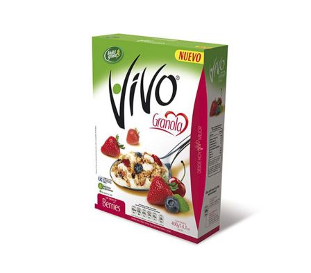 GRANOLA VIVO BERRIES 330G (12)